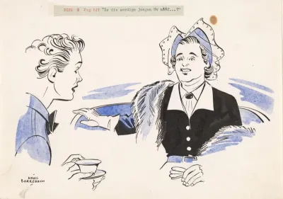 Twee vrouwen in gesprek