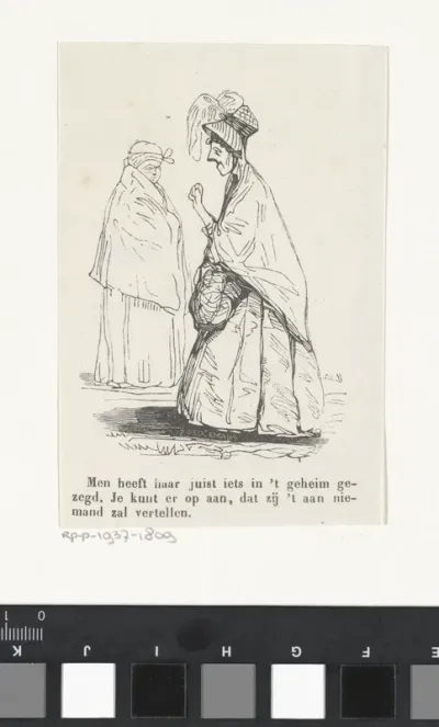 Twee vrouwen met schoudermantels