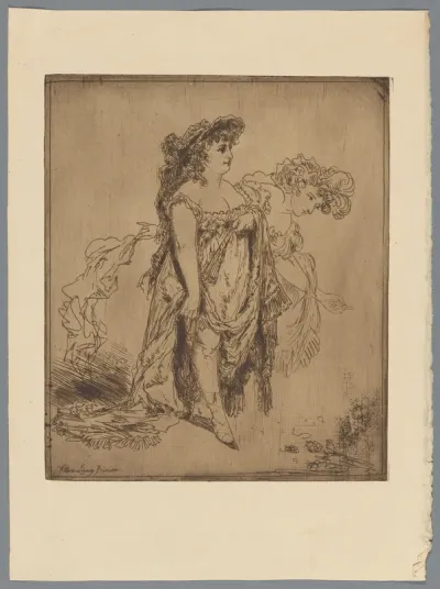 Twee vrouwen wandelen