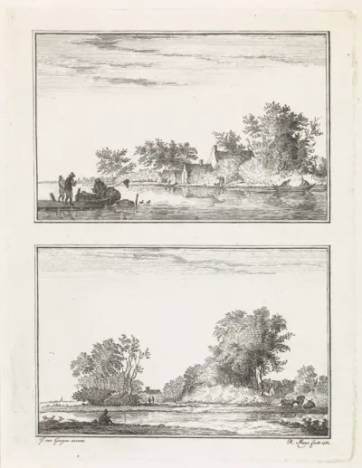 Twee waterlandschappen