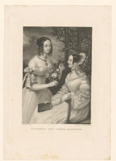 Twee welgestelde vrouwen