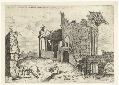 Tweede gezicht op het Forum Nerva