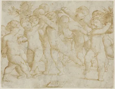 Twelve Children Dancing