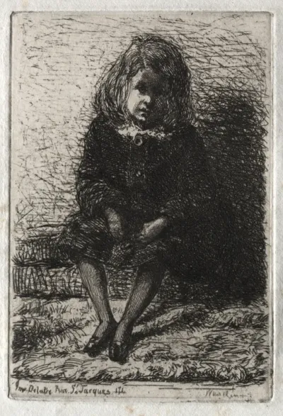 Twelve Etchings from Nature:  Little Arthur