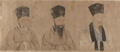 Twenty-five bust portraits of famous scholars