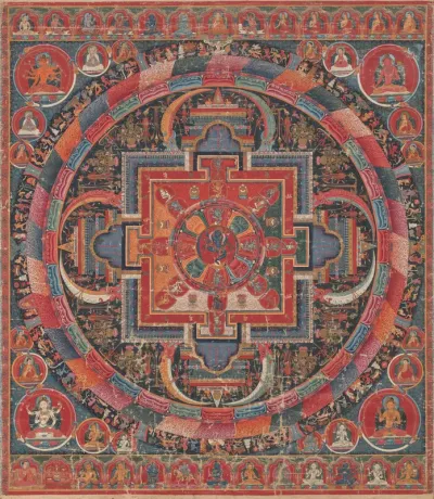 Twenty-three Deity Nairatma Mandala
