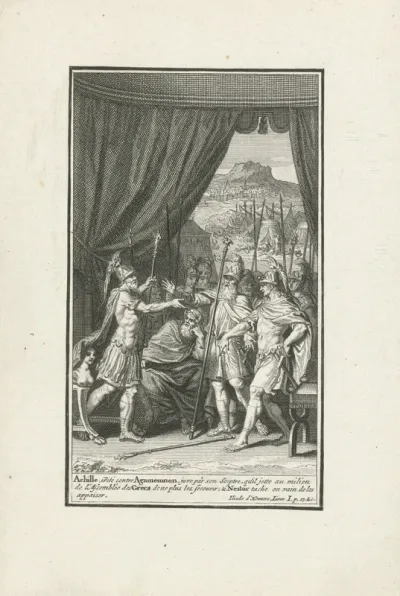 Twist tussen Achilles en Agamemnon