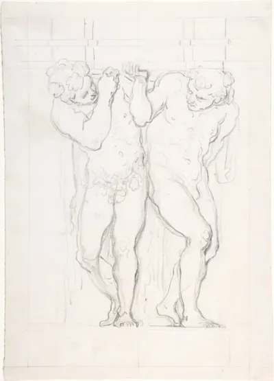 Two Atlantes in Conversation