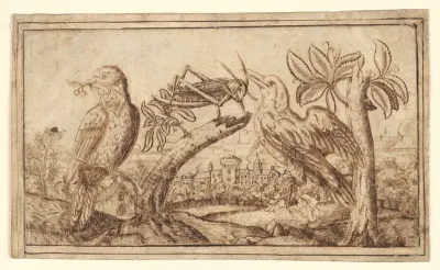 Two Birds and a Cricket