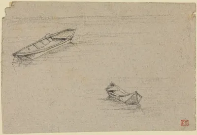 Two Boats for "L'Abside de Notre-Dame de Paris"