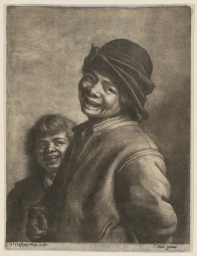 Two Boys Laughing