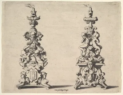 Two candlestick designs
