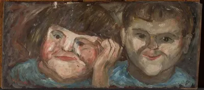 Two children