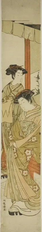 Two Courtesans of the Iseya