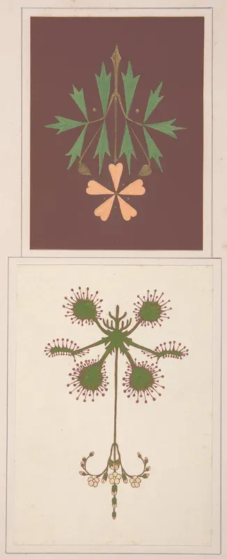 Two design drawings