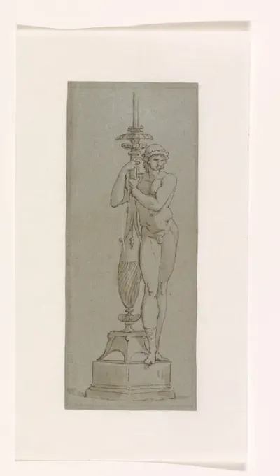 Two designs for candlesticks