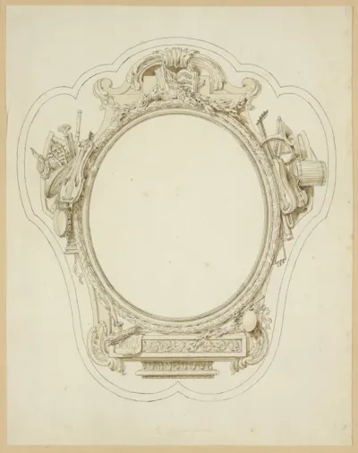 Two designs for hand-screens