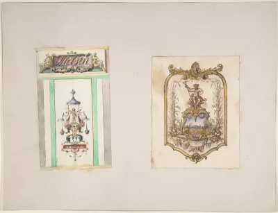 Two Designs for Ornamental Panels