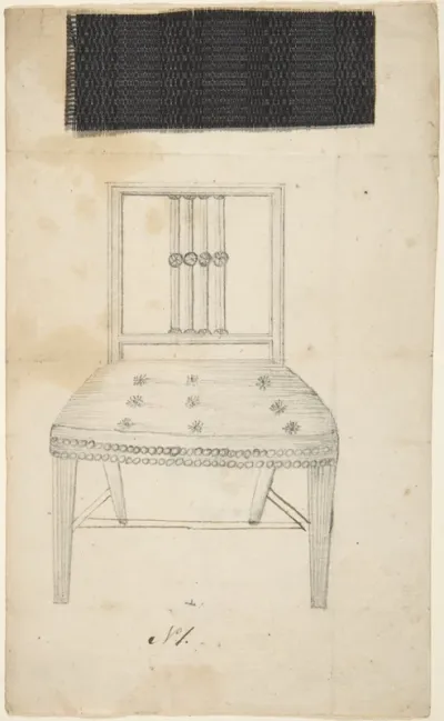 Two designs for side chairs