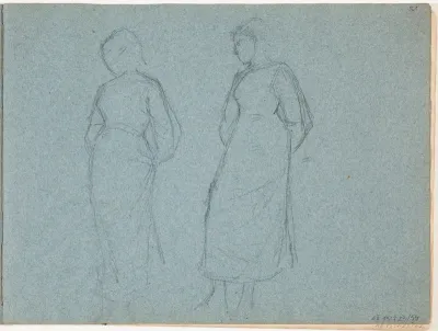 Two Female Figures