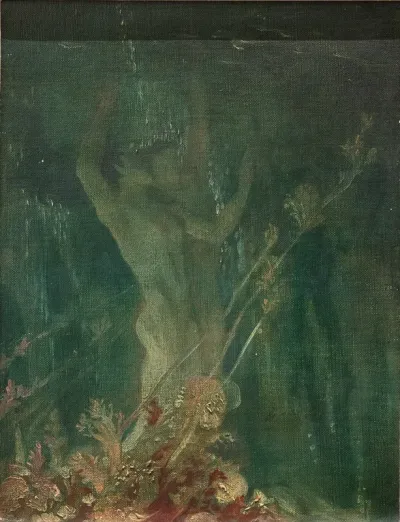 Two Figures under the Sea
