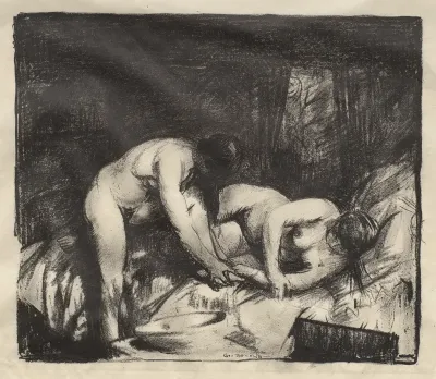 Two Girls, first state