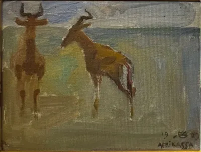 Two Hartebeest