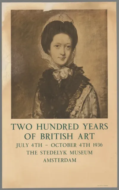Two hundred years of British art. July 4th - october 4th 1936. The Stedelijk museum Amsterdam.