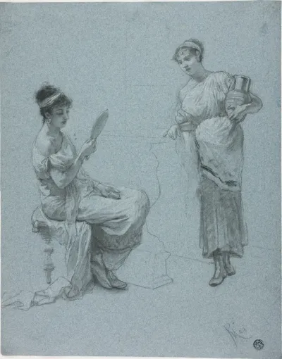Two Ladies of Ancient Rome