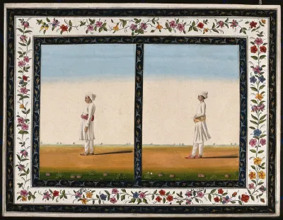 Two male attendants