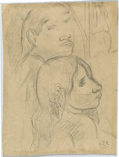 Two Marquesans [verso]