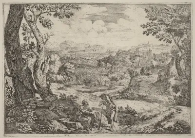 Two Men in Conversation