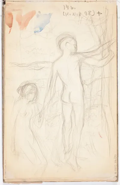 Two Naked Figures