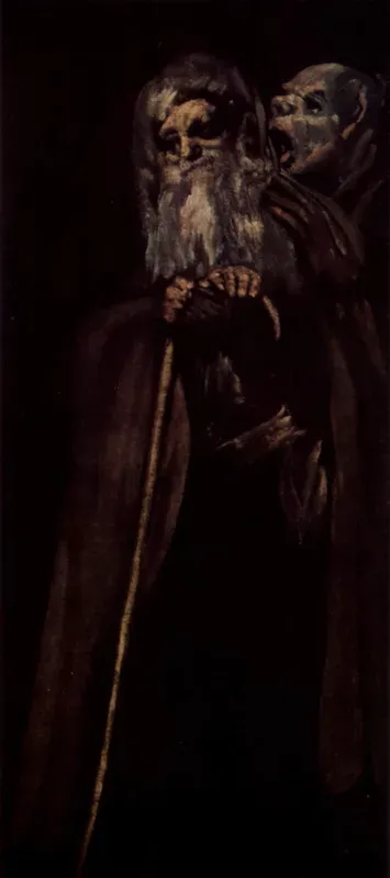 Two Old Men, Two Monks