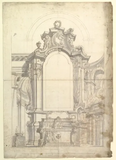Two One Half Variant Designs for an Altar and a Chapel