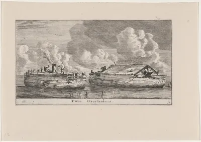 Two "Overlanders" or Houseboats