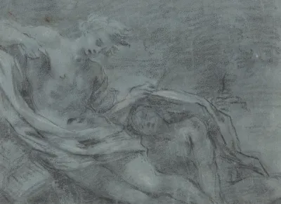 Two Reclining Figures [verso]