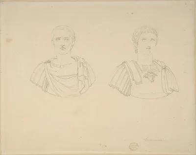 Two Roman Busts