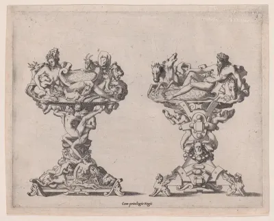 Two Salt-cellars