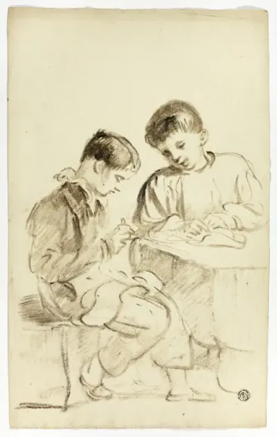 Two School Boys
