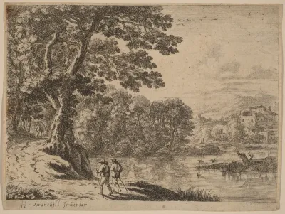 Two Travelers and a Peddler