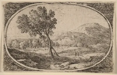 Two Trees with Crossed Trunks