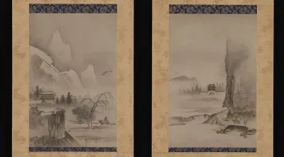 Two Views from the Eight Views of the Xiao and Xiang Rivers