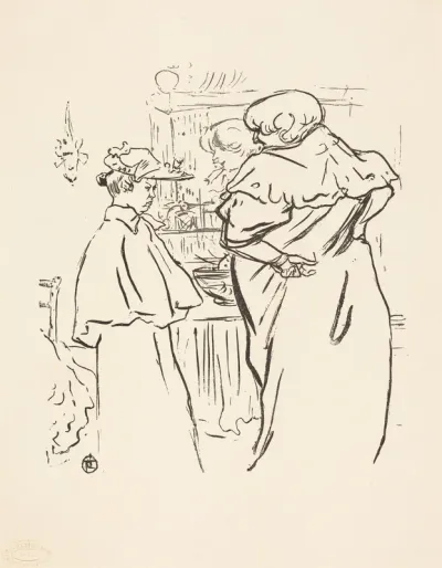 Two Women before a Mirror