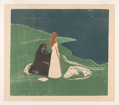Two Women on the Shore