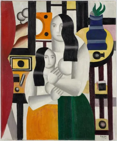 Two Women Standing