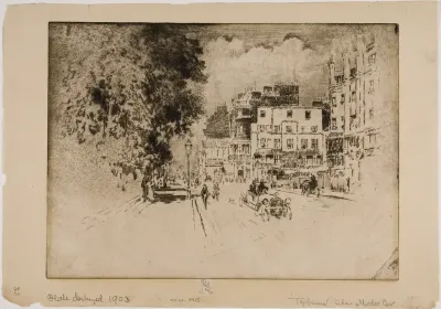 Tyburn, The Motor Car