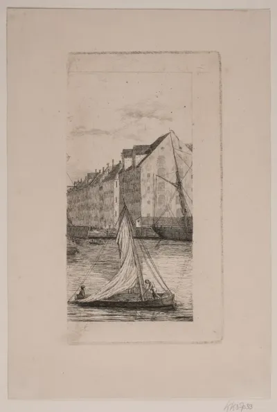 Udenfor Nyhavn Kanal