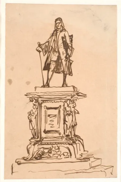 Udkast til et Holbergmonument