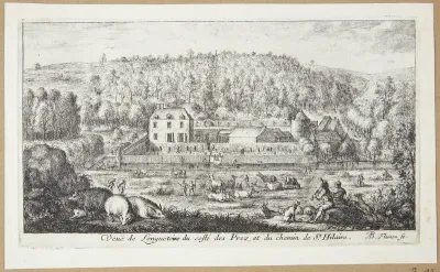 Udsigt fra St. Hilaire-vejen nær Longuetoise